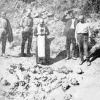 1916թ. Տրապիզոնում` Սև ծով, խեղդամահ արված հայ երեխաների աճյուները