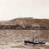 Порт Смирны с толпой беженцев